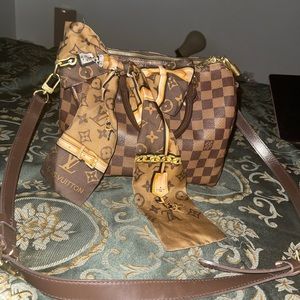 Louis Vuitton Speedy 25 Bandouliere Ebene